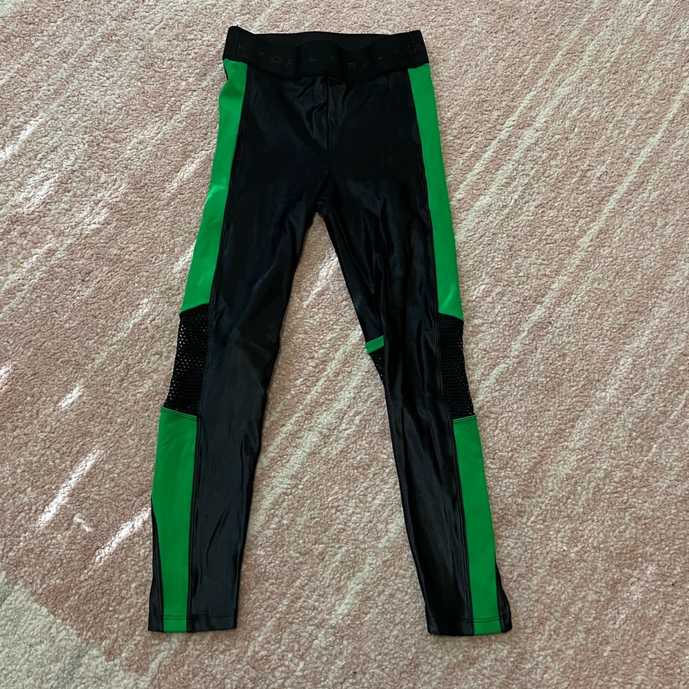 Koral 7/8 leggings with mesh/net detail, size Medium in great condition! - Picture 3 of 6
